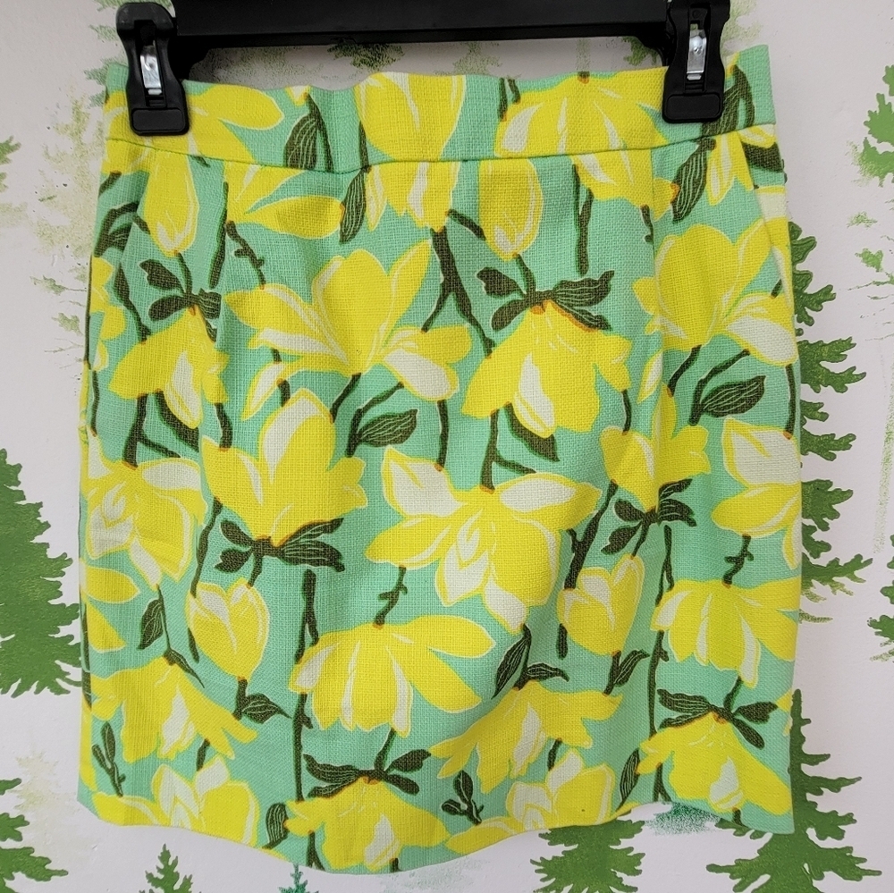 J.Crew Floral Mini Skirt.